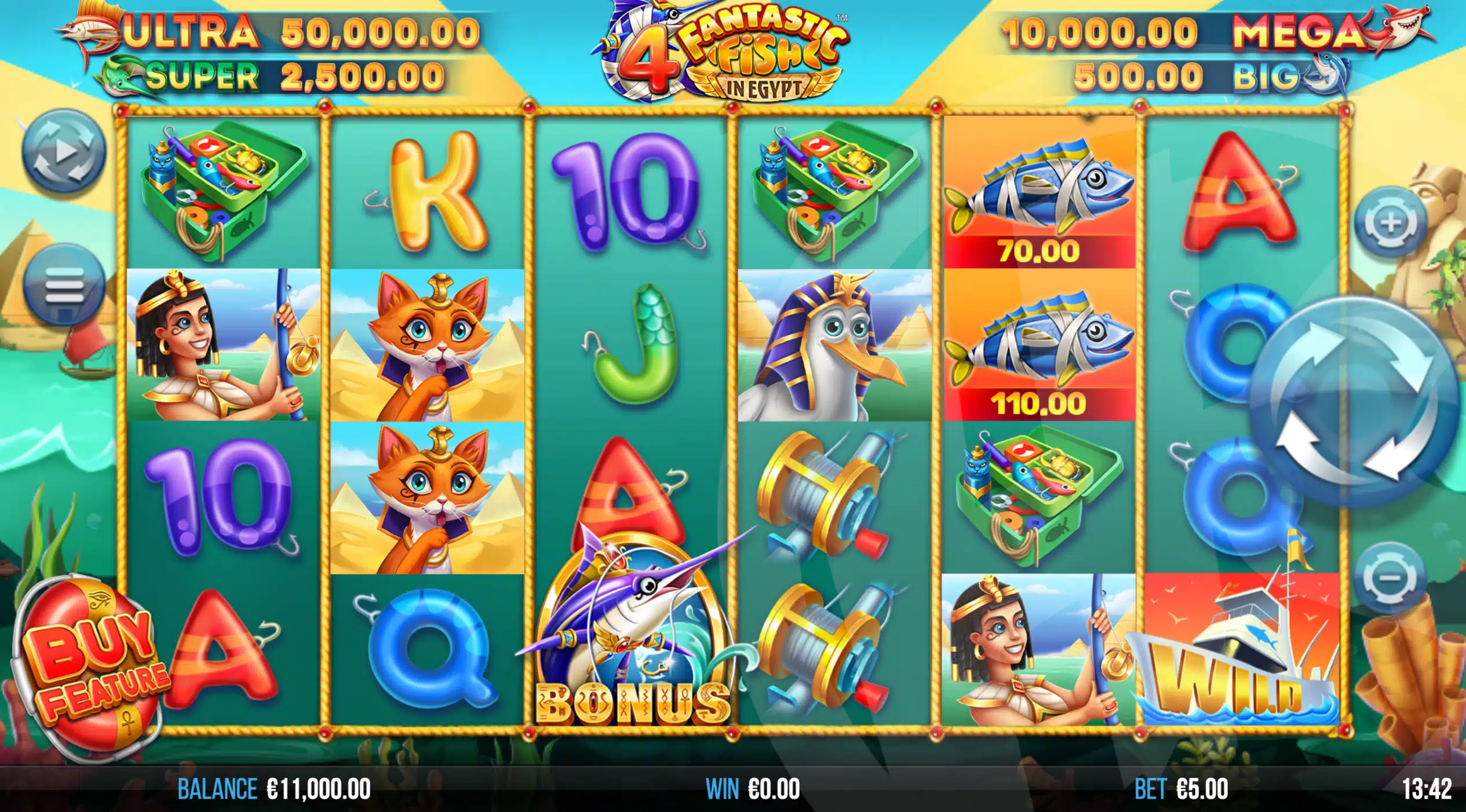 4 Fantastic Fish in Egypt Slot Review pic 19